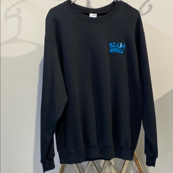 Port authority crewneck heavy white sweatshirt - Picture 1 of 3